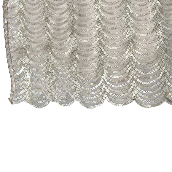 Tfnc London gold sequin mini dress medium - Picture 4 of 10